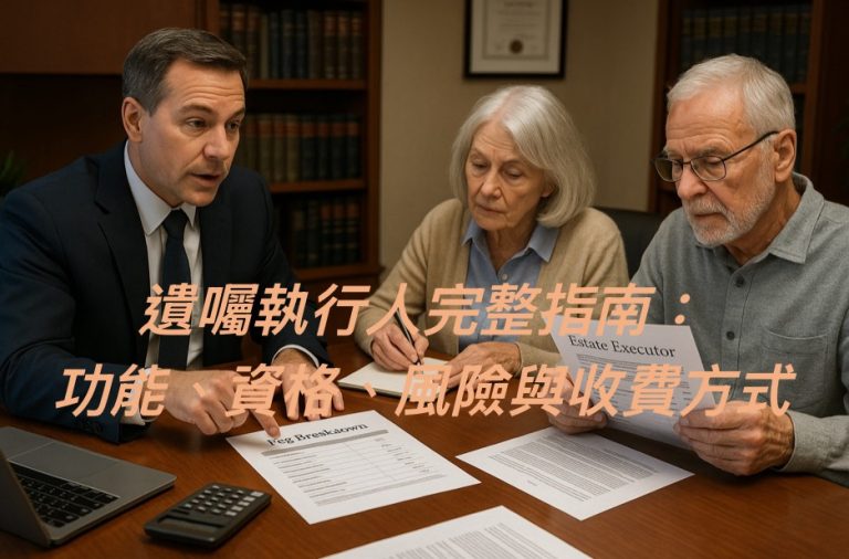 遺囑執行人完整指南